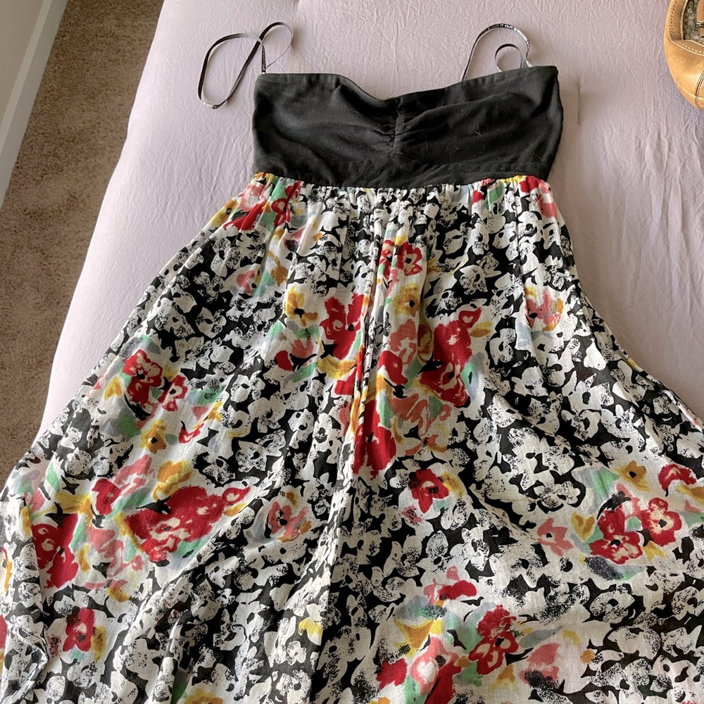 Volcom strapless summer dress